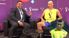 Richarlison promete a Ronaldo su peinado de 2002