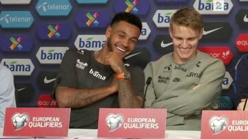 Odegaard responde en español y así reacciona Joshua King