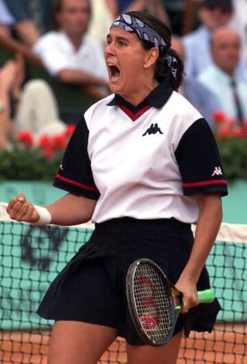 Conchita Martinez llegó a la final de Roland Garros del 2000.