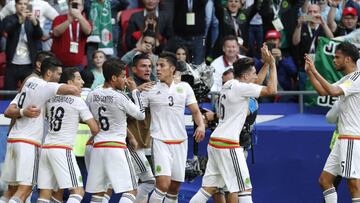 La última vez que la Selección Mexicana alineó a 11 jugadores del futbol europeo