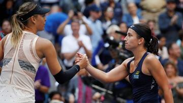 Sevastova impide que Sharapova se acerque de nuevo a la gloria