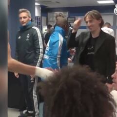 El Balón de Oro se rinde a Benzema: el gesto de Modric al francés tras el gol al Huesca