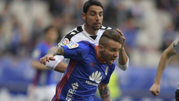 17/02/18 PARTIDO SEGUNDA DIVISION
 REAL OVIEDO - ALBACETE  
 AARON &Atilde;IGUEZ 
 