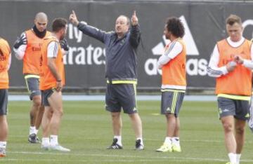 Rafa Benítez, Carvajal y Marcelo