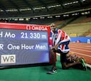 Mo Farah vuelve a la pista a lo grande con récord de la hora