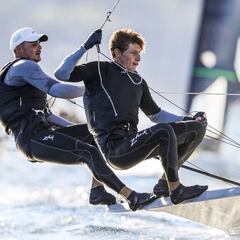 Botín y Trittel aguantan en el podio a una jornada de la Medal Race