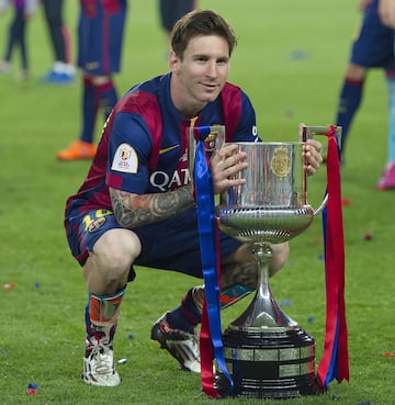 5 Copa del Rey titles