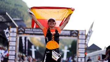 Rosa María Lara fue quinta en la prueba Ultra Trail de los Mundiales.