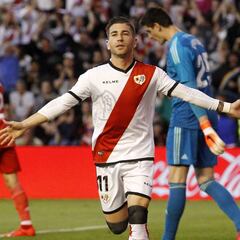 El Rayo pierde un 26% de gol desde el adiós de Embarba