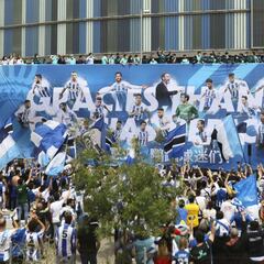 Las peñas piden al Espanyol un "proyecto sólido y atractivo"