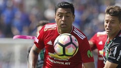 Jara retorna a la citación de la U y sería titular ante San Luis