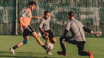 El Real Valladolid cierra su stage midiéndose al Granada