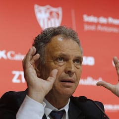 Caparrós: “El Sevilla debe ser un equipo que aspire a todo”