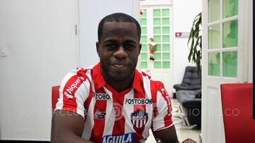 Carmelo Valencia ya es nuevo jugador del Junior de Barranquilla