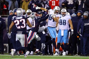 Los New England Patriots dominaron de principio a fin a los Tennessee Titans