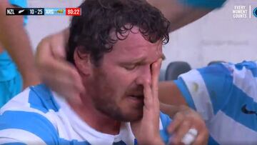 Pura emoción de Los Pumas: los argentinos no pudieron contener las lágrimas tras la histórica victoria contra los All Blacks