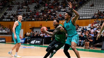 Deshaun Thomas, del Joventut, ante el Wolves lituano en la Eurocup.