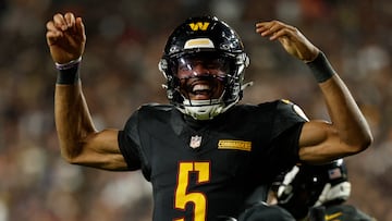 Jayden Daniels will have to throw to Luke McCaffrey, Chris Moore, Jaylin Brooke, and Robbie Chosen as Washington’s stars recover from injuries.