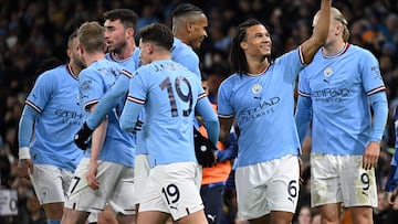 Manchester City see off Premier League leaders Arsenal in the fourth round of the 2022-23 FA Cup thanks to Nathan Aké's goal.