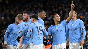 Manchester City see off Premier League leaders Arsenal in the fourth round of the 2022-23 FA Cup thanks to Nathan Aké's goal.