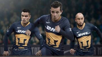 Pumas presentó su tercer uniforme para el Clausura 2019