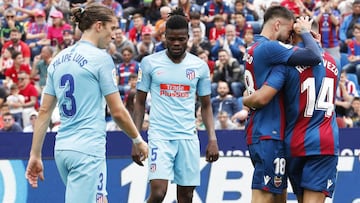 Thomas en el Levante-Atlético.