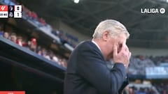 30 años de carrera y la reacción de Ancelotti tras el penalti es increíble