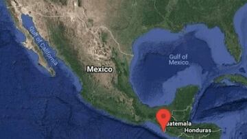Fuerte temblor afecta Chiapas