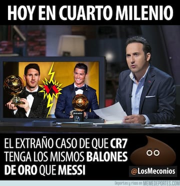 Los memes del Balón de Oro 2017