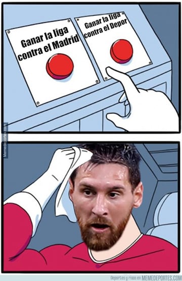 Los memes del título del Barça se acuerdan del Real Madrid