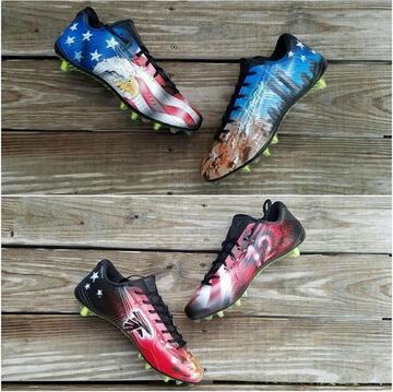 Mohamed Sanu dedicó unos tacos para todas las víctimas de la tragedia de las torres gemelas. 