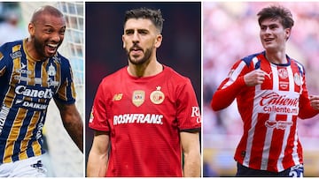 Triple empate en el liderato de goleo de la Liga MX