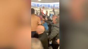 La locura absoluta del vestuario del City tras entrar a la final y hacer historia