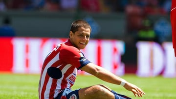 SOCCER/FUTBOL
TORNEO APERTURA 2009
TOLUCA VS GUADALAJARA
Action photo of Javier Hernandez of Chivas of Guadalajara, during the week game 1 of 2009 Torneo de Apertura 2009./Foto de accion de Javier Hernandez de las Chivas del Guadalajara, durante juego de la semana 1 del Torneo Apertura 2009. 26 July 2009. MEXSPORT/OMAR MARTINEZ
