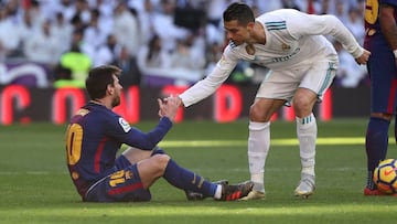 Messi juega m¨¢s que Cristiano
