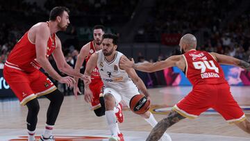 Real Madrid - Olympiacos, en directo: Euroliga 2025 hoy en vivo