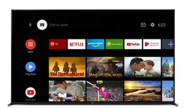 La smart TV Sony ZH8 de 75’’ con colores mejorados y sonido Dolby Atmos