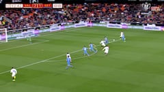 Milagro del Valencia: los goles en el 92' y 93' para la remontada