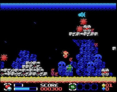 Mutants from the Deep, el nuevo juego gratis de Locomalito y Gryzor98 para PC y MSX
