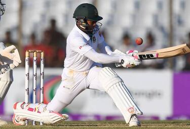 Bangladesh recover to leave opening test finely poised