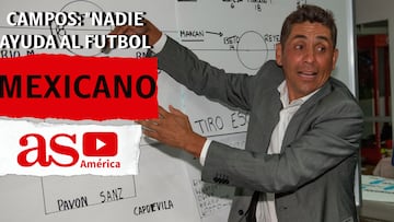 Jorge Campos acusa que nadie quiere ayudar al futbol mexicano