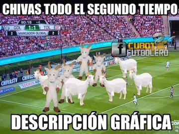 A reír un rato con los memes del Chivas vs Toluca