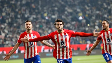 El defensa del Atlético de Madrid Mario Hermoso.