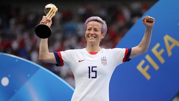 Megan Rapinoe the big winner of the Women's World Cup