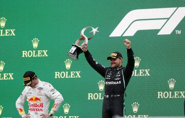 Las imágenes de la victoria de Bottas en Estambul