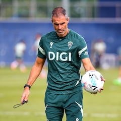 Gaizka Garitano: “El sitio en la clasificación es el que te ganas jornada a jornada”