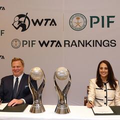 El tenis femenino y Arabia se alían