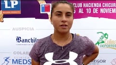 Así valoró Bárbara Gatica la cancha de la Copa LP Chile