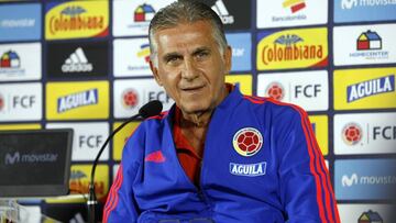 Carlos Queiroz habla de las ausencias de James y Falcao