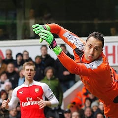 Ospina, fuera de Europa League por un problema de tobillo